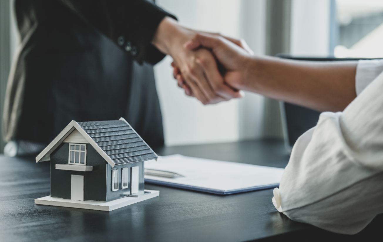 Négociation lors de la vente ou l'achat de propriété.